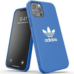 Etui Adidas OR Moulded Case BASIC na iPhone 12 / iPhone 12 Pro - niebieskie